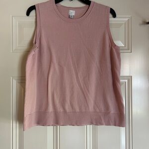 A New Day Pink Sleeveless Sweater